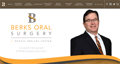 Desktop Screenshot of berksoralsurgery.com