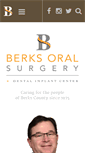 Mobile Screenshot of berksoralsurgery.com